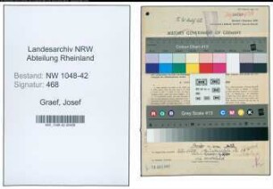 Entnazifizierung Josef Graef , geb. 19.02.1900 (Angestellter)