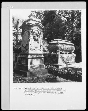 Gedenkstätte für M. Caroline von Goldschmidt
