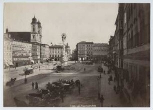Hauptplatz mit Dreifaltigkeitssäule, Linz: Ansicht