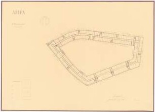 Afifa (AG für Filmfabrikation), Berlin: Grundriss 1.OG 1:500