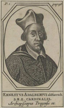 Bildnis des Ernestus Adalbertus ab Harrach