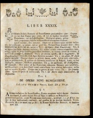 Liber XXXIX.