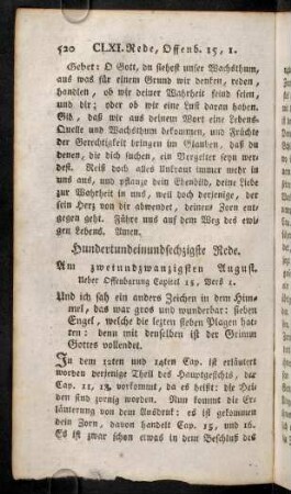 520-532, Hundertundeinundsechszigste Rede. - Hundertunddreiundsechszigste Rede.