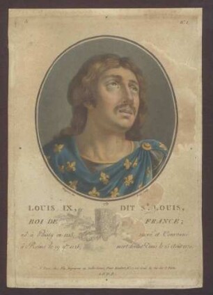 Louis IX, dit St. Louis, Roi de France