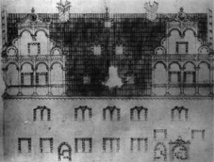 Dessau, Entwurf für einen Schlossflügel; Binder, Ludwig