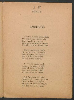 Amorosas