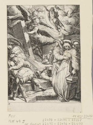 Auferstehung, Blatt 13 der Folge "Passionsgeschichte"