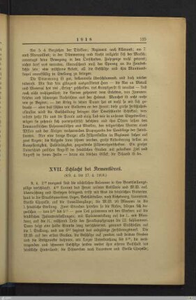 XVII. Schlacht bei Armentières