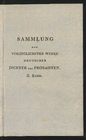 Theil 1: Gedichte