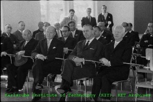 Besuch von Dr. Karl Heinrich Lübke (Bundespräsident der Bundesrepublik Deutschland (BRD)) am Kernforschungszentrum Karlsruhe (KfK)