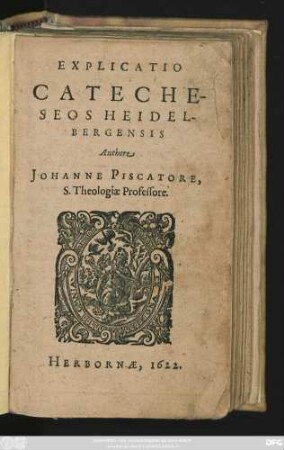Explicatio Catecheseos Heidelbergensis