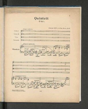 Quintett [Piano.]