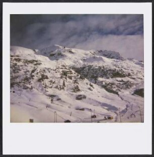 Blick von Hotel Alpenrose in Zürs am Arlberg