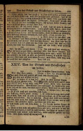 XXIV. Von der Geduld und Gelassenheit im Leiden. - XXXI. Von der Zubereitung zum Tode.