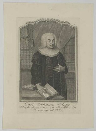 Bildnis des Carl Johann Heise