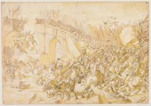 Die Schlacht an der milvischen Brücke