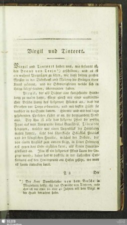Virgil und Tintoret