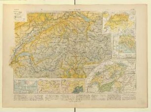 [Suisse. Carte physique]