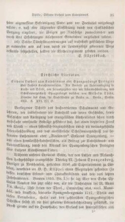 35-90 Kirchliche Literatur