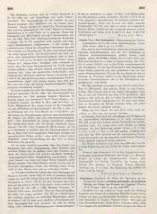 390-391 [Rezension] Poschmann, Bernhard, Ecclesia principalis