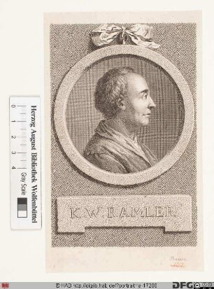 Bildnis Karl Wilhelm Ramler