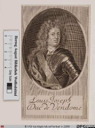 Bildnis Louis Joseph de Bourbon, duc de Vendôme