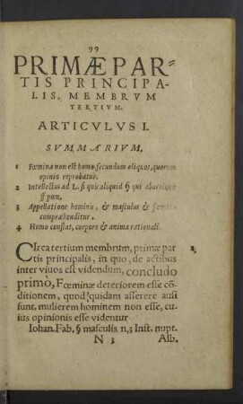 Articulus I. - XVIII.