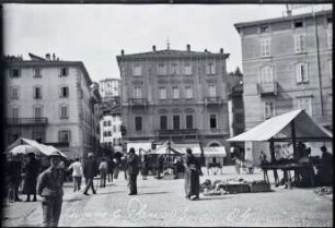 Lugano, Piazza Riforma nach Westen