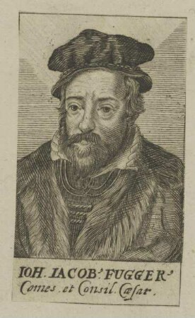 Bildnis des Iohann Iacobus Fuggerus