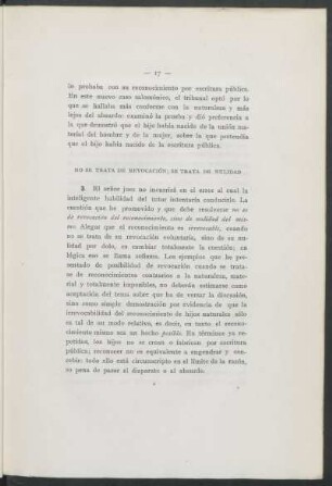 No se trata de revocación; se trata de nulidad