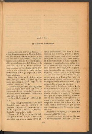 XXVIII - El calabozo misterioso