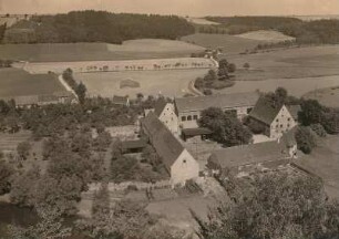 Ortsansicht Mays Lust : Leisnig-Klosterbusch (ehem. Zisterzienserkloster), Ortsansicht von Mays Lust (heute NSG Maylust)