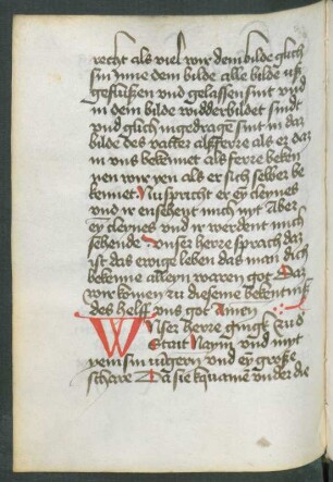 Predigt über Lc 7, 14