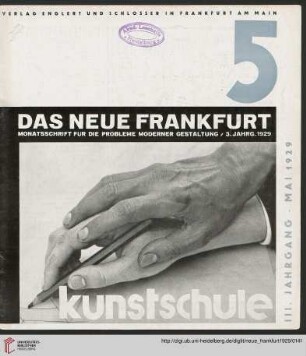 Heft 5 (Mai 1929)