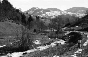 Aitern: Aitertal mit Blick auf Staldenkopf