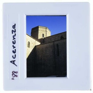Acerenza, Kathedrale : Ansicht von Südosten