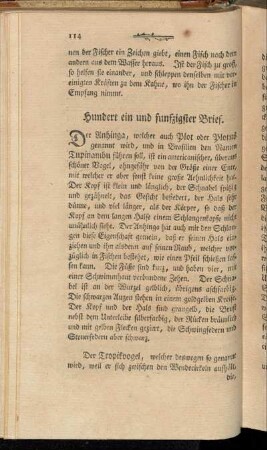 Hundert und ein und funfzigster Brief. - Hundert und sechzigster Brief.