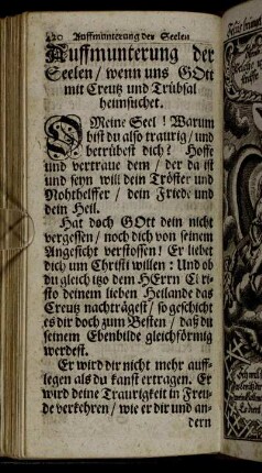Auffmunterung der Seelen, wenn uns Gott mit Creutz und Trübsal heimsuchet