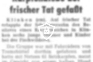 Karpfendiebe auf frischer Tag gefaßt