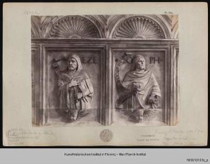 Wanddekoration der Cappella Badoer-Giustinian : Propheten