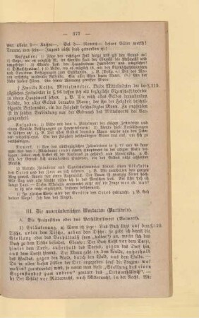 III. Die unveränderlichen Wortarten (Partikeln)