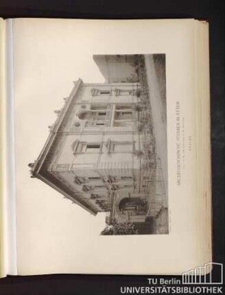 Serie I. No. 54. Villa Rauch-Straße No. 10. (Hirschberg). Berlin.