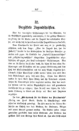 Vergiftete Jugendschriften