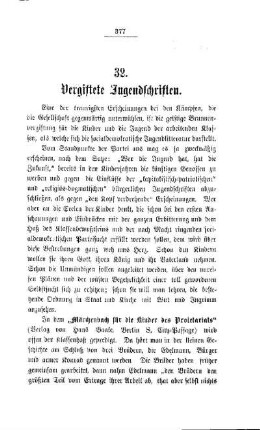 Vergiftete Jugendschriften