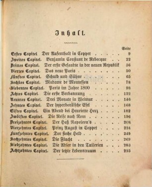 Frau von Staël : biographischer Roman, 3
