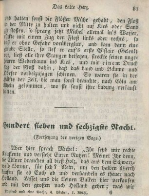 Hundert sieben und sechzigste Nacht