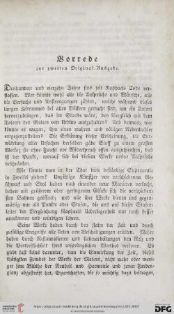 Vorrede zur zweiten Original-Ausgabe