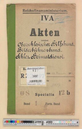 Oberschlesischer Hilfsbund, Bilderbühnenbund, Schlesischer Heimatdienst