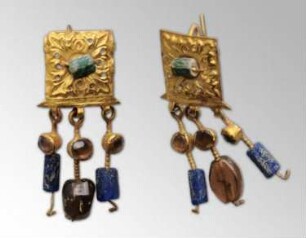 Goldener Ohrschmuck