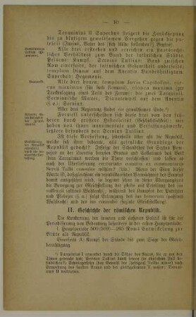 II. Geschichte der römischen Republik